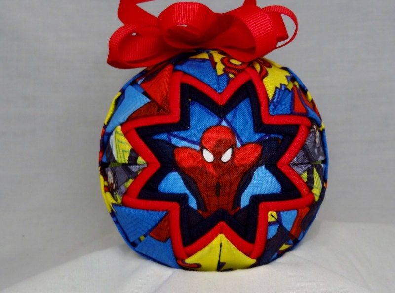 spiderman ornament diy