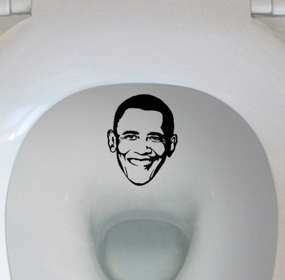 1 Toilet Potty Training Bullseye Target for Boys Men by ViciVinyl