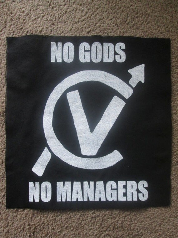 Choking Victim Back Patch Print Screen Print Punk Patch