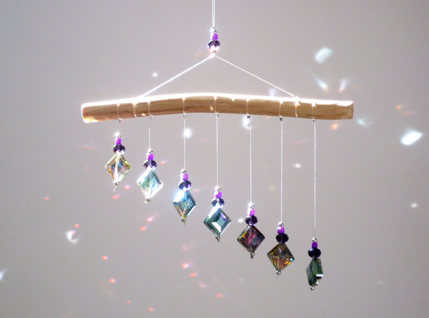 sun catcher suncatcher mobile beaded ceiling window hanging