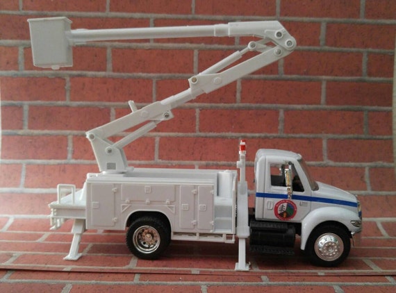 Personalized Bucket truck and/or Digger truck by CrackerChild