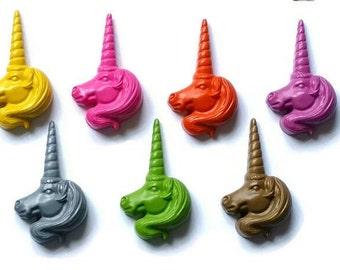 Unicorn crayons, unicorn party favors, unicorn birthday, princess birthday party favors, rainbow party, unicorns party crayons, sugarfree