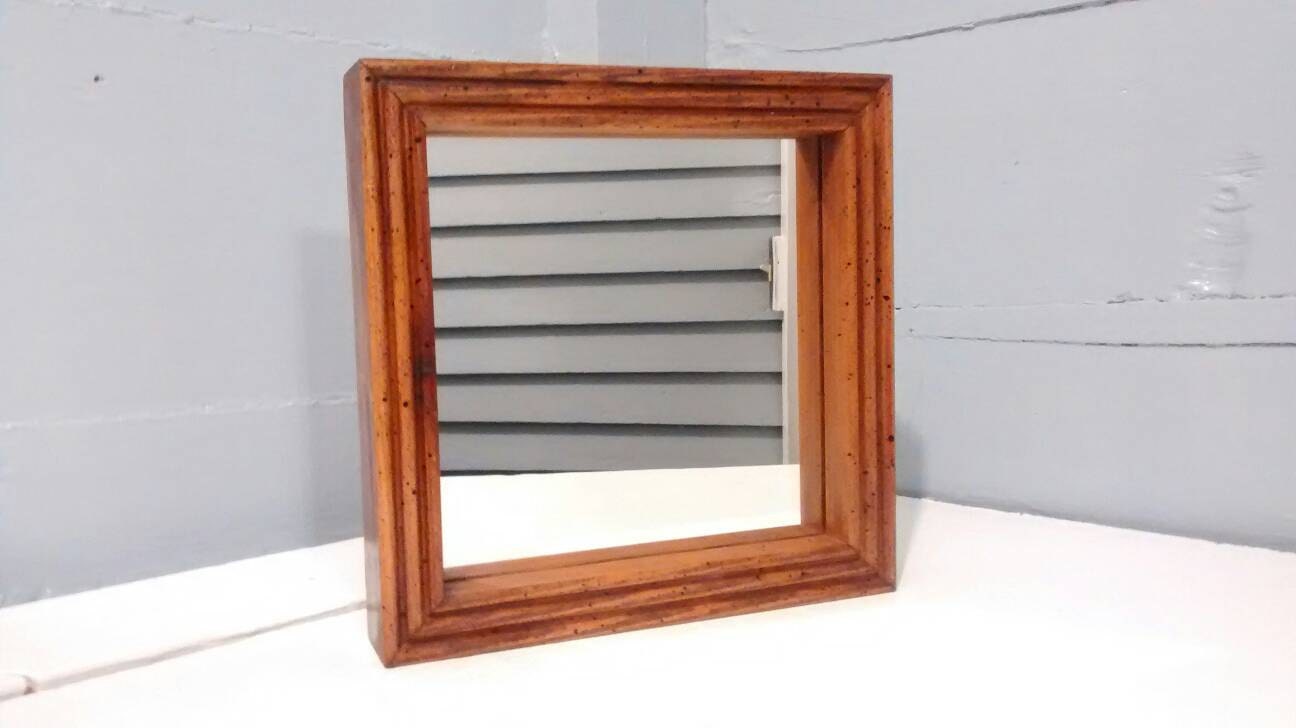 Mirror Small Square Mirror Framed Mirror Wall Mirror