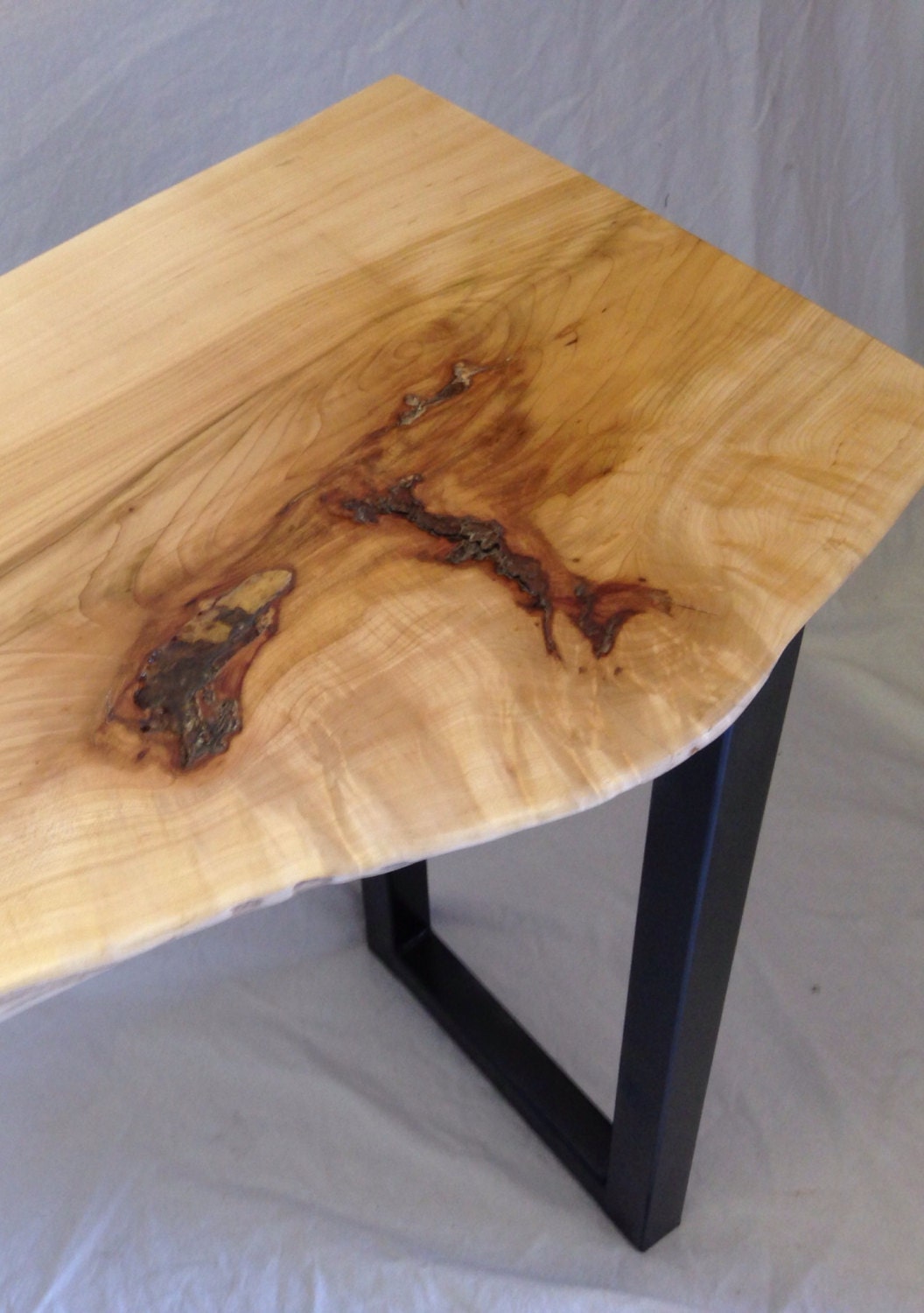 Live Edge Console Table Wood Slab Console TableSofa