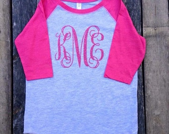 mlb monogram tee