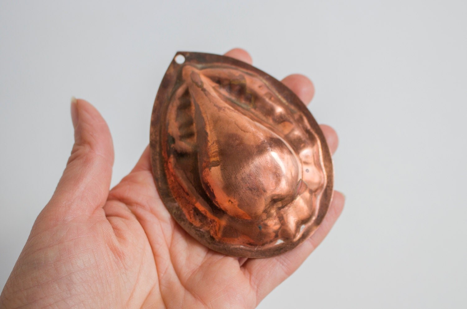 Vintage Copper Jelly Mold