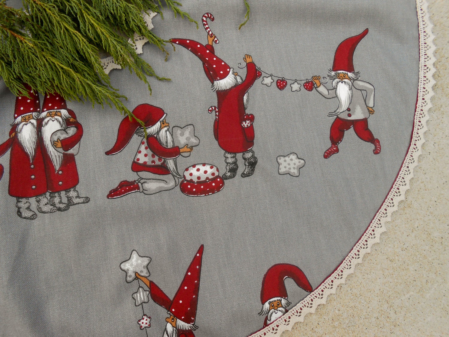 christmas tree skirt gnome decor gnome ornament christmas christmas tree skirt gnome decor gnome ornament christmas
