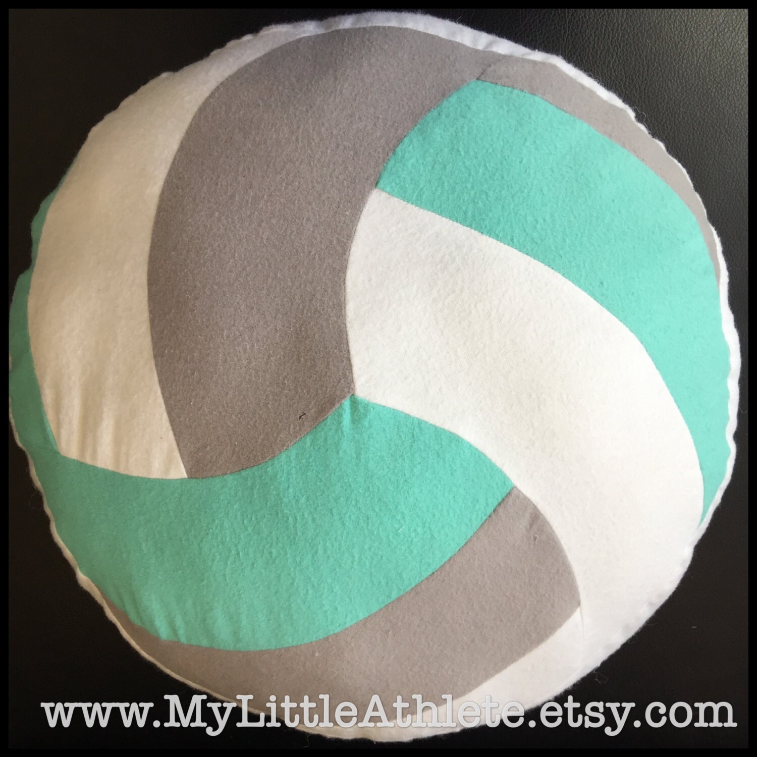 Volleyball Pillow Travel Size Volleyball Zebra Print