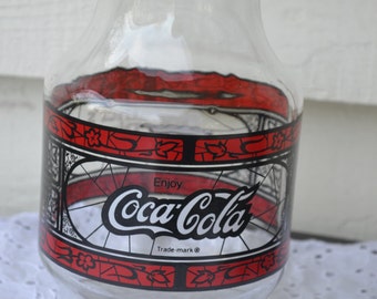 Sale: Vintage Coca Cola Godfathers Glass Advertising Pitcher, Carafe