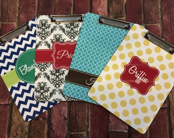 Personalized 2-sided clipboard, Monogrammed Clipboards, Coach Clipboard, Custom Clipboards, Logo Clipboards, Teacher Gifts