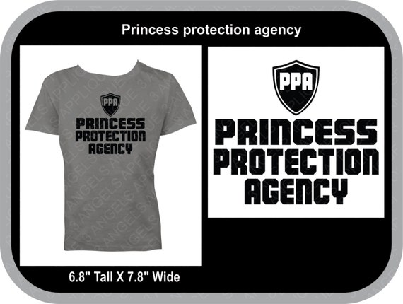 Download Princess Protection Agency SVG Cutter Design INSTANT DOWNLOAD