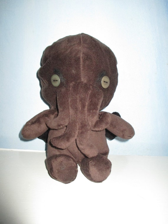 c is for cthulhu plush