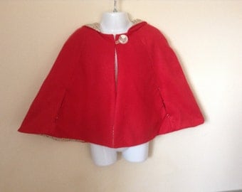 Red riding hood cape