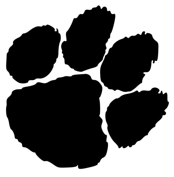 Download Tiger Paw Lion Paw Bobcat Paw SVG Cut File Design Mascot SVG