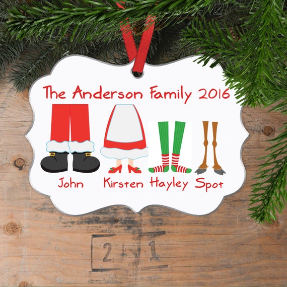 personalized family christmas ornament family christmas gift personalized family christmas ornament family christmas gift