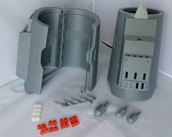 Death Watch (Pre Vizsla) Mandalorian Gauntlet 3D Printed Kit Mark 4 Hinged Model