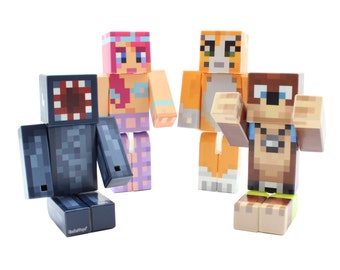 4 Toy Bundle (Animal Friends) by EnderToys - A Plastic Toy
