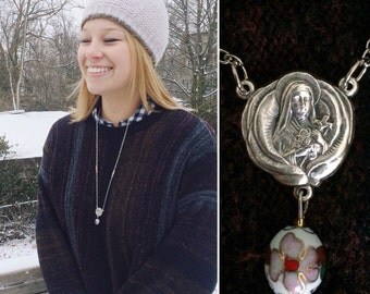 St. Thérèse of the Little Flower necklace