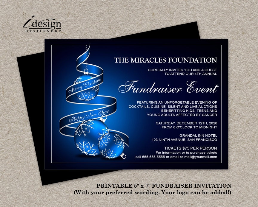 Fundraiser Invitation Sample 7