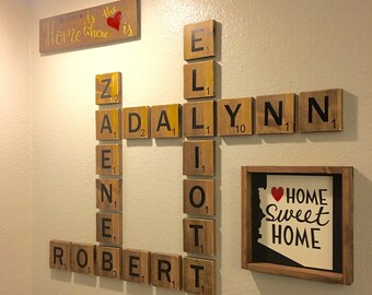 Name Wall Art family letter wall art oversized letters to display family Name Wall Art family letter wall art oversized letters to display family