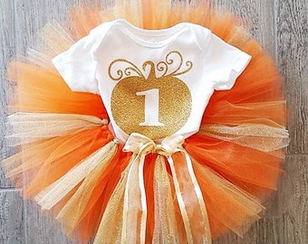 1st birthday pumpkin outfit/1st Birthday fall outfit/pumpkin 1st birthday outfit/fall birthday clothes/pumpkin birthday outfit/birthday girl