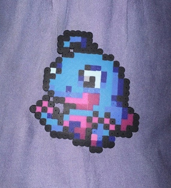 Shiny Politoed Pixel Art by InTheLabCreations on Etsy