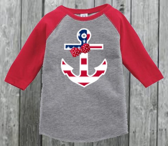 patriotic raglan