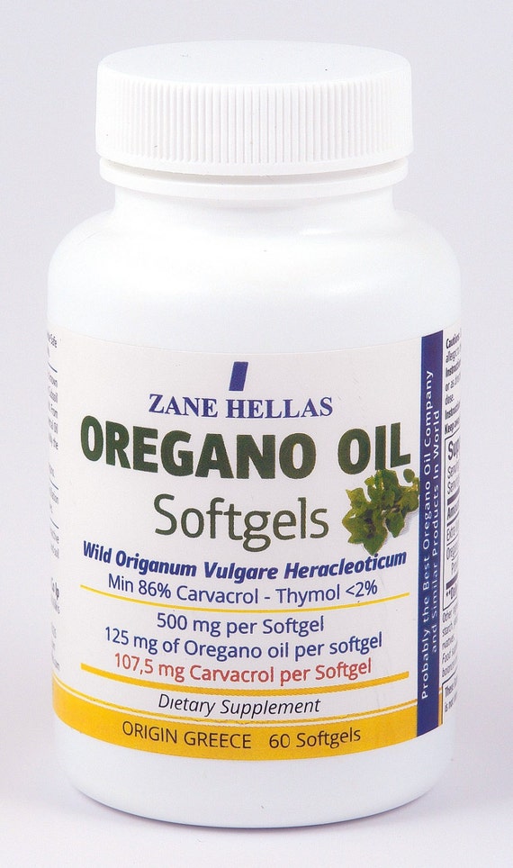 Zane Hellas Oregano Oil Softgels. Concentrate 41 by ZaneHellas