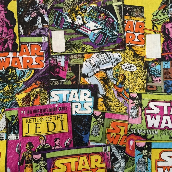 star wars fabric etsy