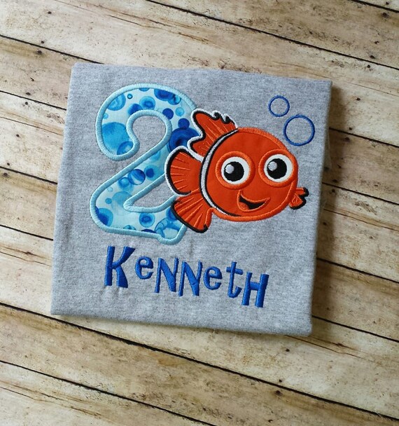 nemo birthday shirt