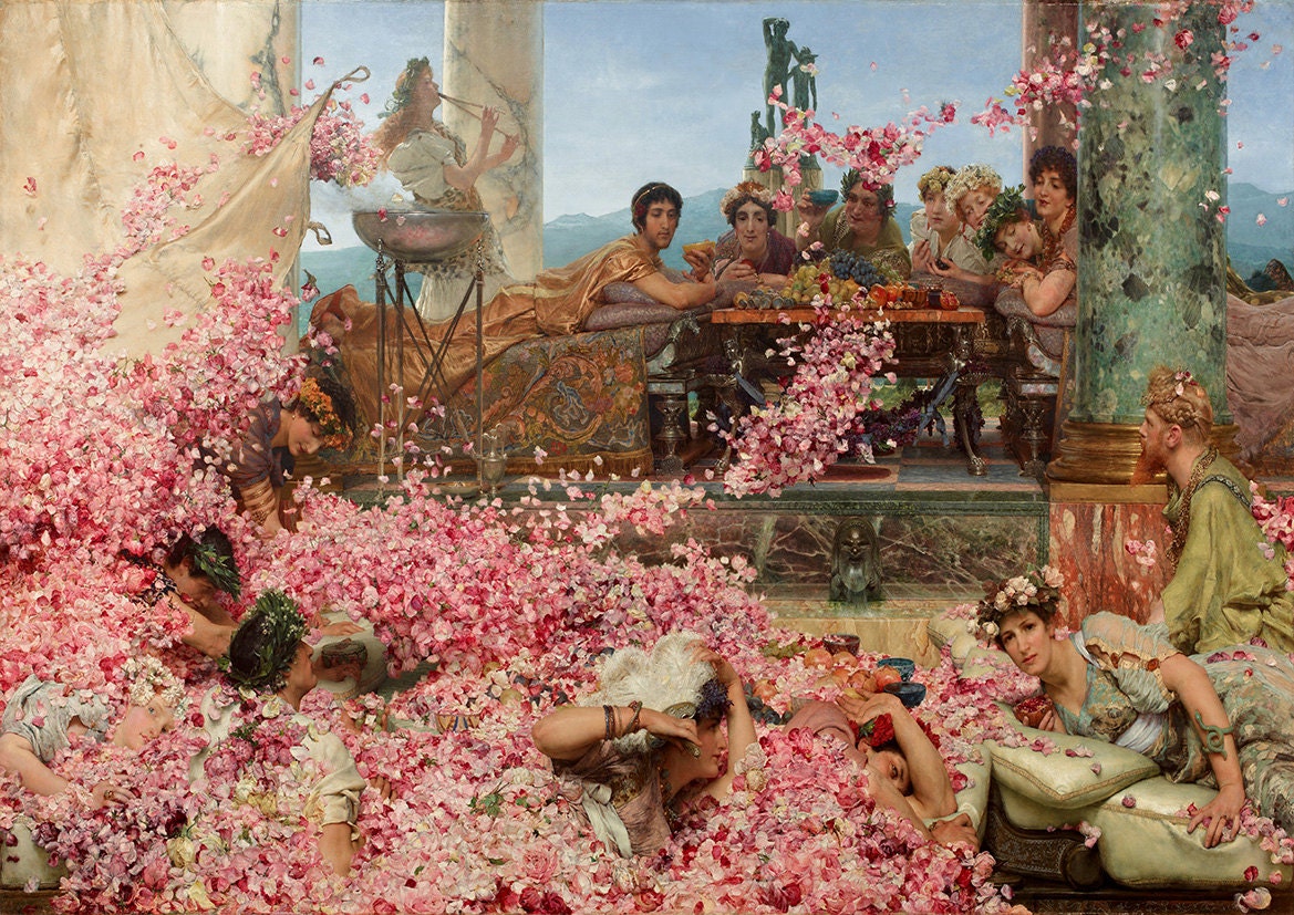 Lawrence AlmaTadema The Roses of Heliogabalus. Fine Art