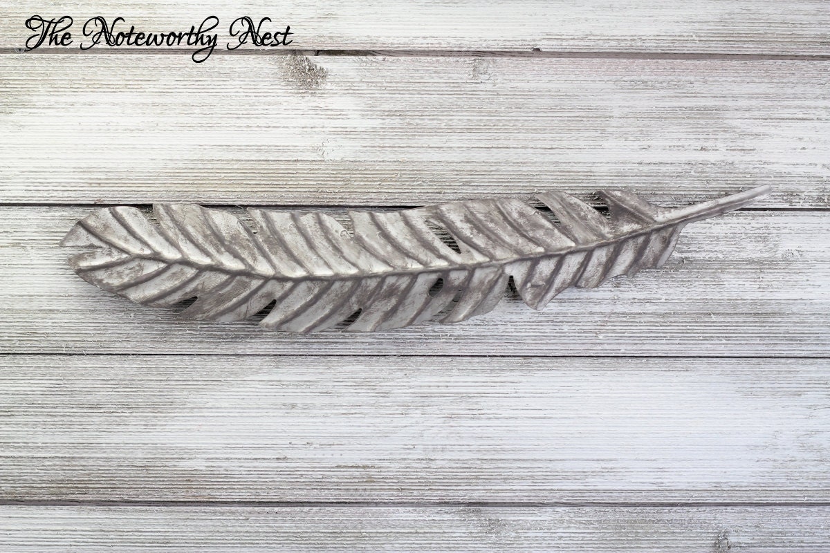 Large Feather Wall Decor // Feather Wall Art by TheNoteworthyNest