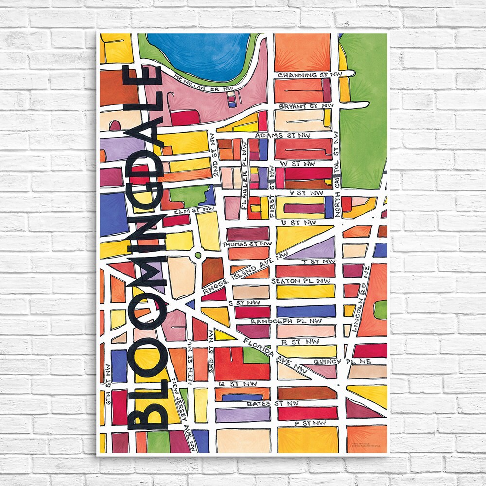 Bloomingdale Neighborhood Map