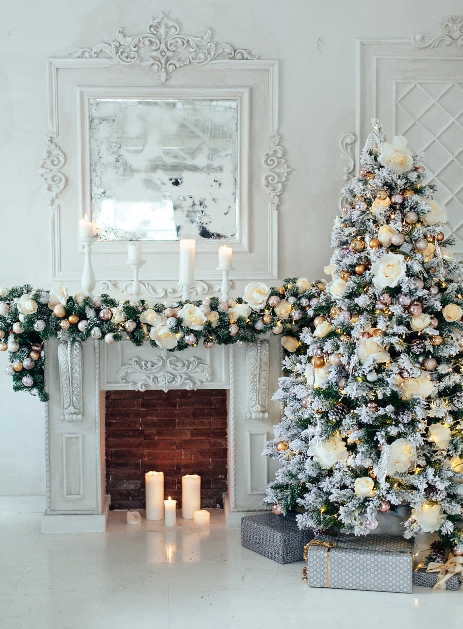 White christmas zoom background losafindyour