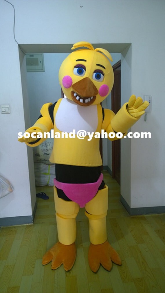 FNAF Toy Chica CosplayFNAF Chica Mascot by cartoonmascotcostume