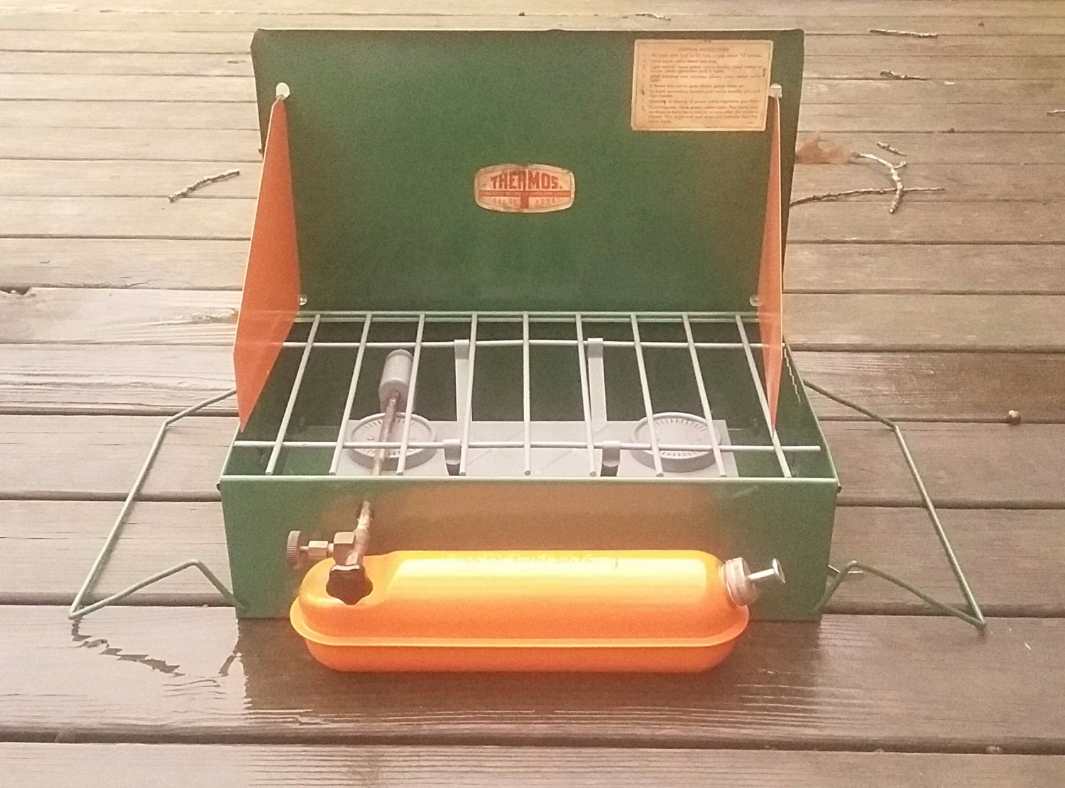 Vintage Thermos Two Burner Camp Stove