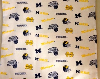 Michigan "Wolverines" Pillow Case/Cover
