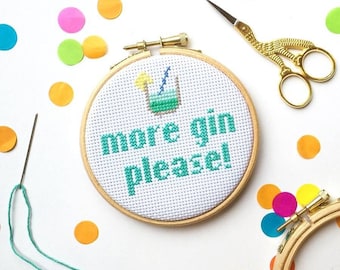 Funny cross stitch kit, cross stitch kit, pattern, gifts for her, gift, craft gifts, easy cross stitch, craft kit, subversive cross stitch