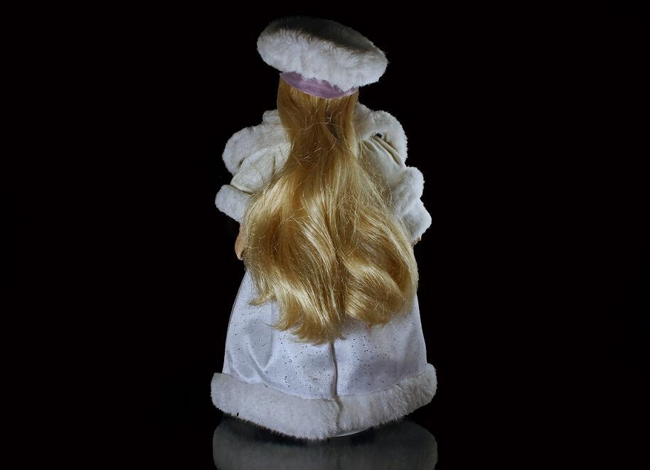 Brass Key Doll, Victorian Rose, Collectible Doll, Porcelain Doll