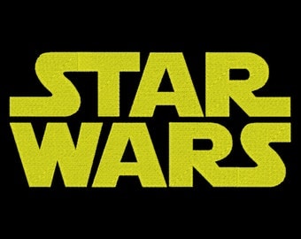 Star Wars Embroidery Font Machine Embroidery Monogram Font Designs 4 Size Bx Embroidery Fonts - INSTANT DOWNLOAD