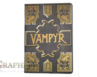 Fan-made Vampyr Slayers Handbook Buffy the Vampire Slayer inspired personalized journal notebook