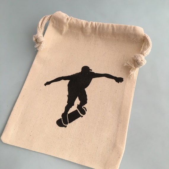 Skateboarder Favor Bags Skateboarding Party Favor Bags With