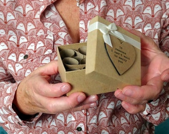 10 Reasons I Cant Wait To Marry You Box. Bride to Groom Gift, Groom To Bride Gift. Perfect Pre Wedding Gift. LGBT Or Civil Gift