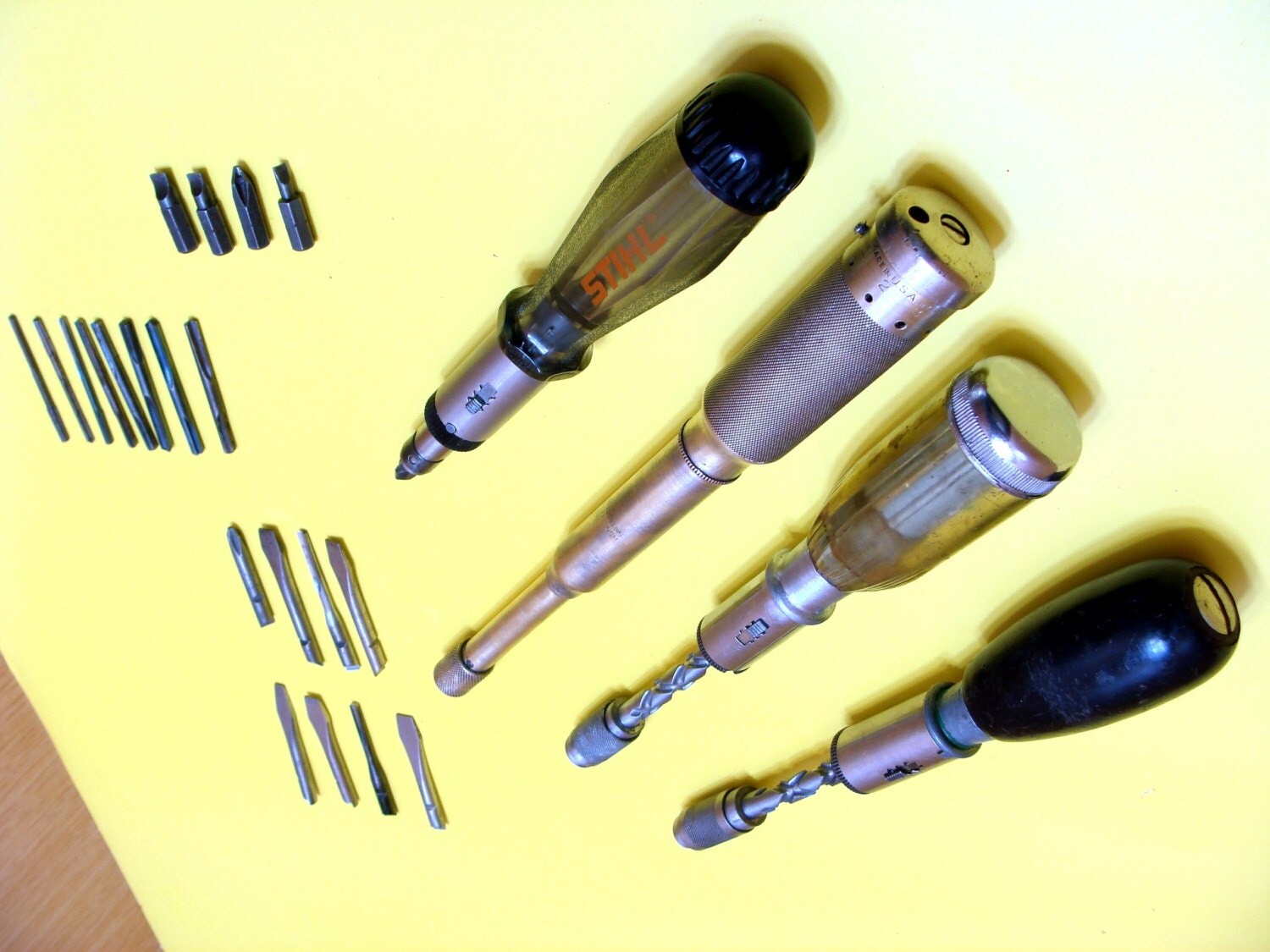 Yankee screwdriver push drill lotgoodell pratt stihl germany