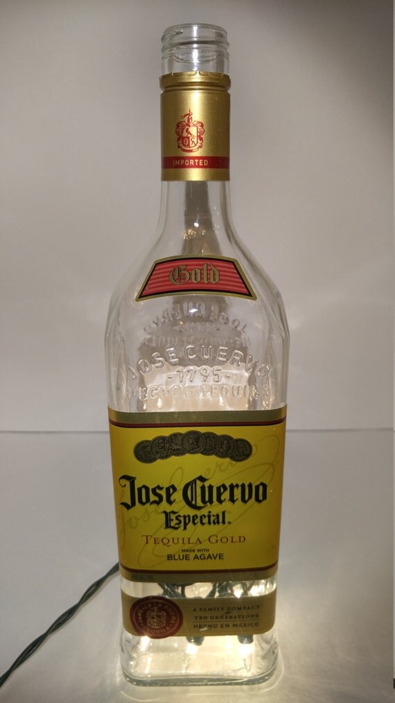 Lighted Jose Cuervo Bottle