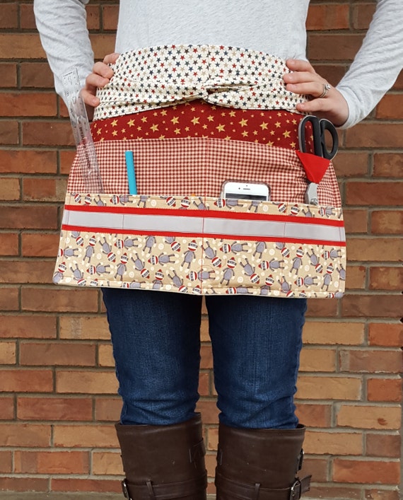 Vendor Apron bazaar and craft show or utility apron with 2