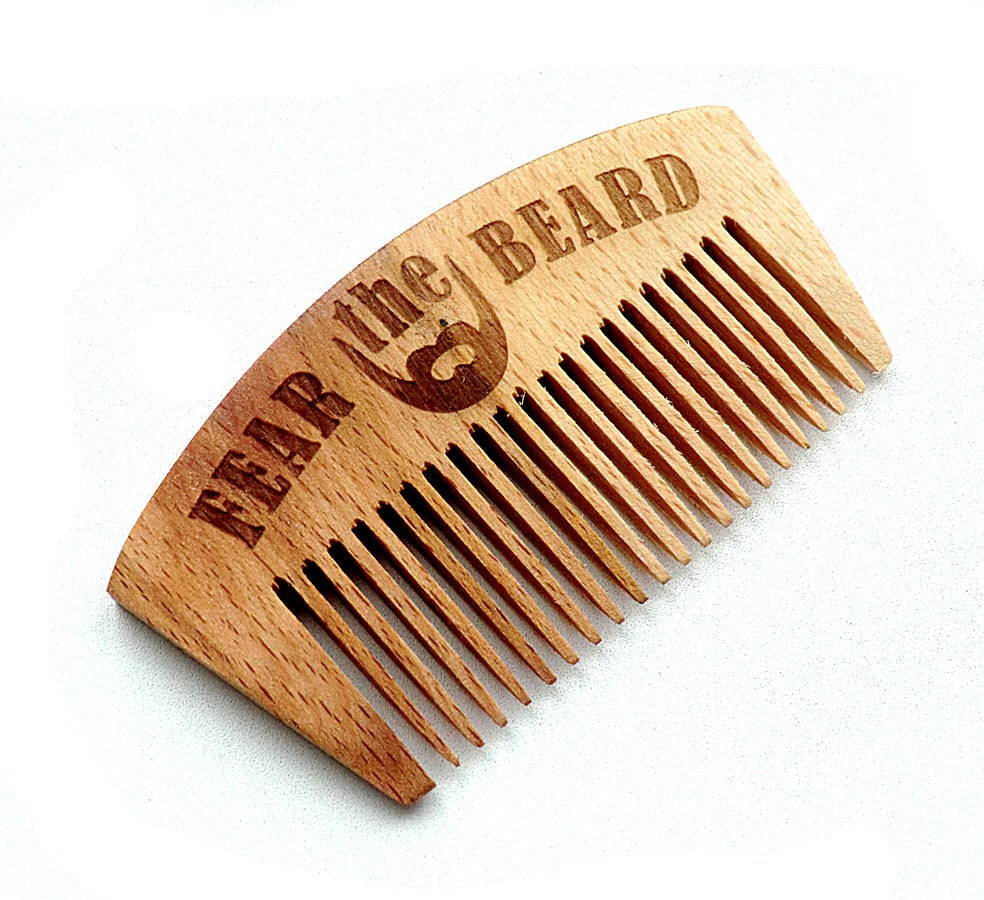 Beard comb Personalized Wooden Beard Comb Gift for dad Gift