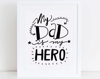 Printable Father's Day Card and Beer-Wine-Soda Pop Label