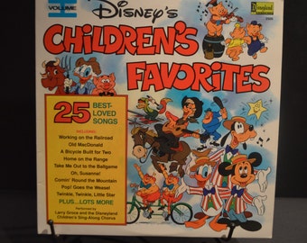 Items similar to DISNEY'S CHILDREN'S FAVORITES Record Set - Volume 1 ...