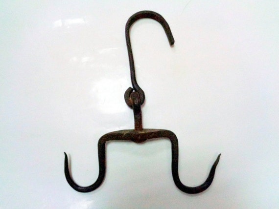 Antique Hook Hand Forged Hook Wrought Iron Hanging   Il 570xN.1101923815 Hex9 